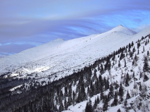 a Deres és a Chopok a Kosodrevina szállóval
