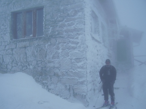 vidám, szép reggel 2000 méter magasan