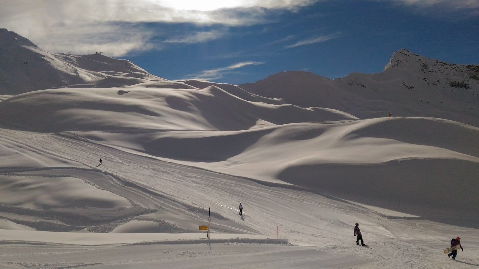 Breuil-Cervinia havazás után