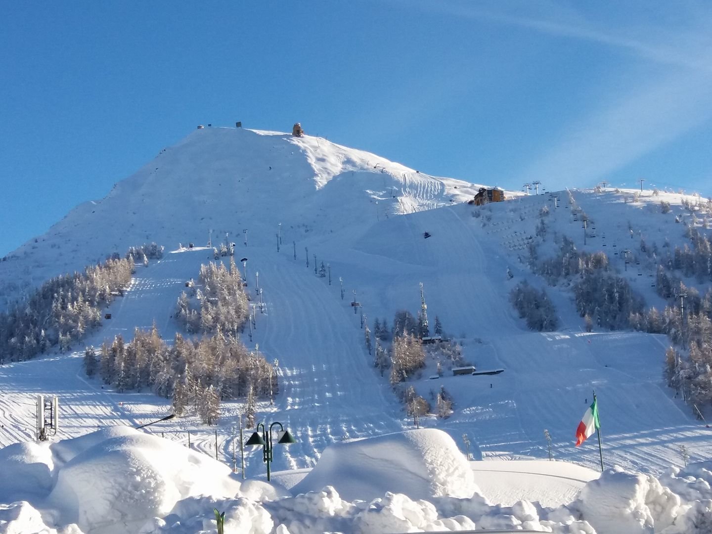 Sestriere havazás után jól néz ki