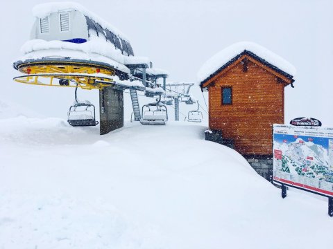 San Domenico - itt is 2 méter hullott