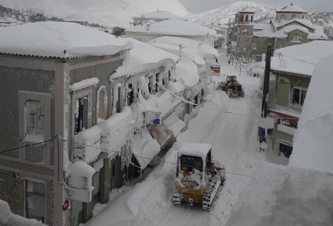 Kymi (210 méter) település szintén Évia (Euboia) szigetén