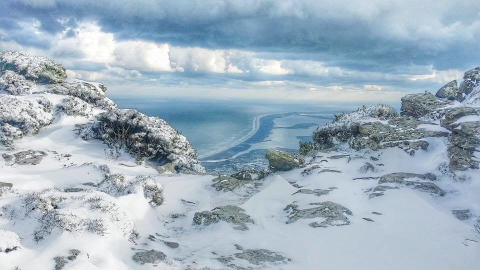 Csodás kilátás a hágóról (Col of Teghime, 536 m)