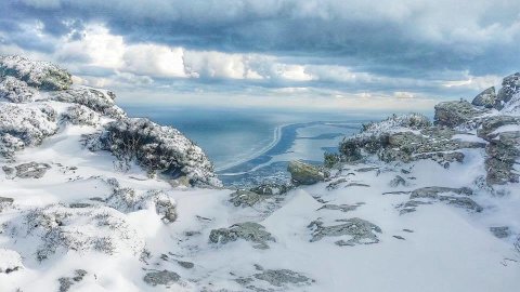 Csodás kilátás a hágóról (Col of Teghime, 536 m)