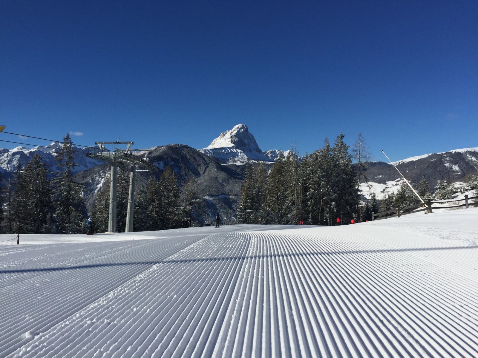 Kronplatz, tökéletes pálya reggelre