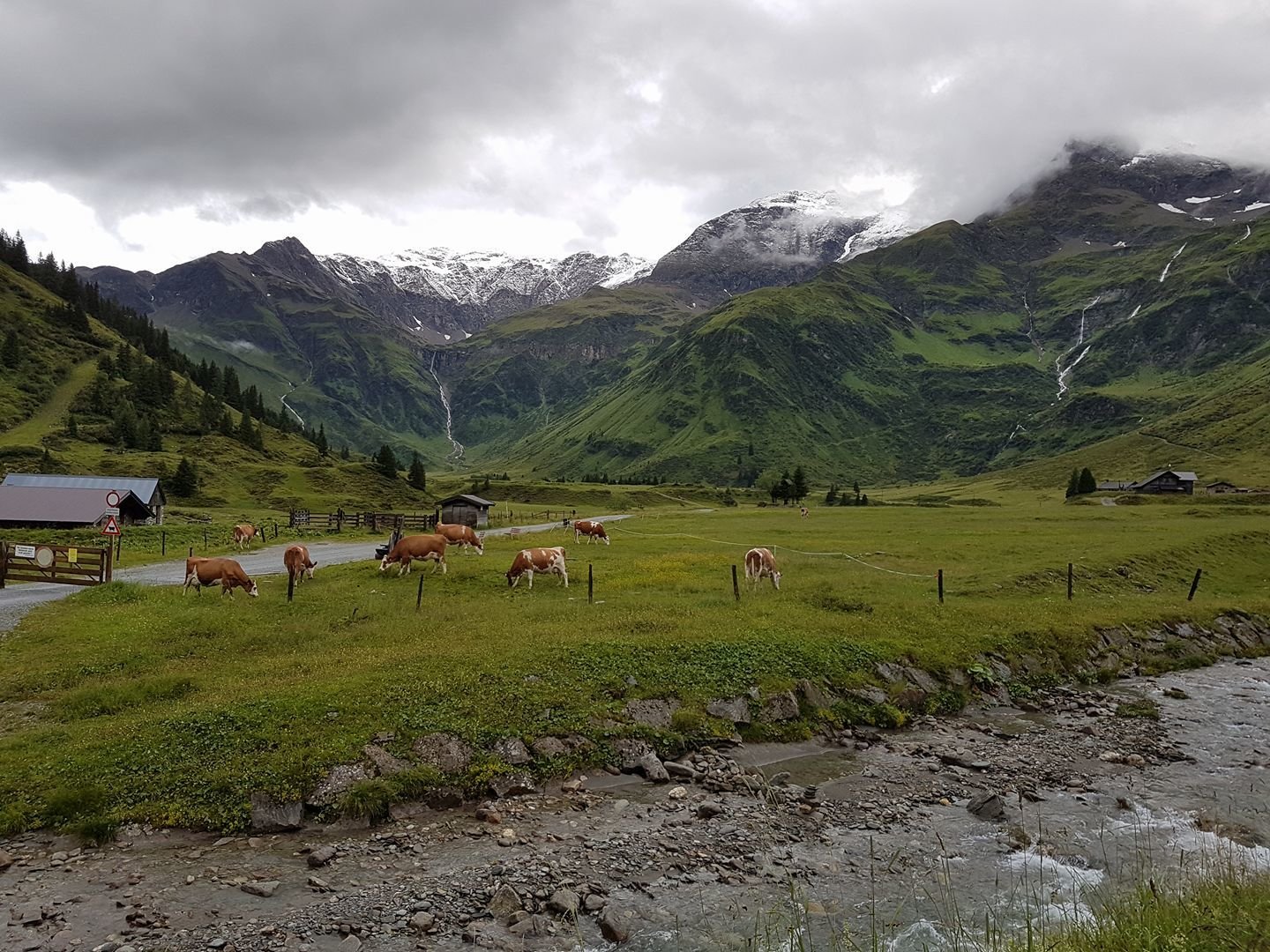 Egy kis hó a Sportgasteinon is (Kép: Reinhard Prexl / Facebook)