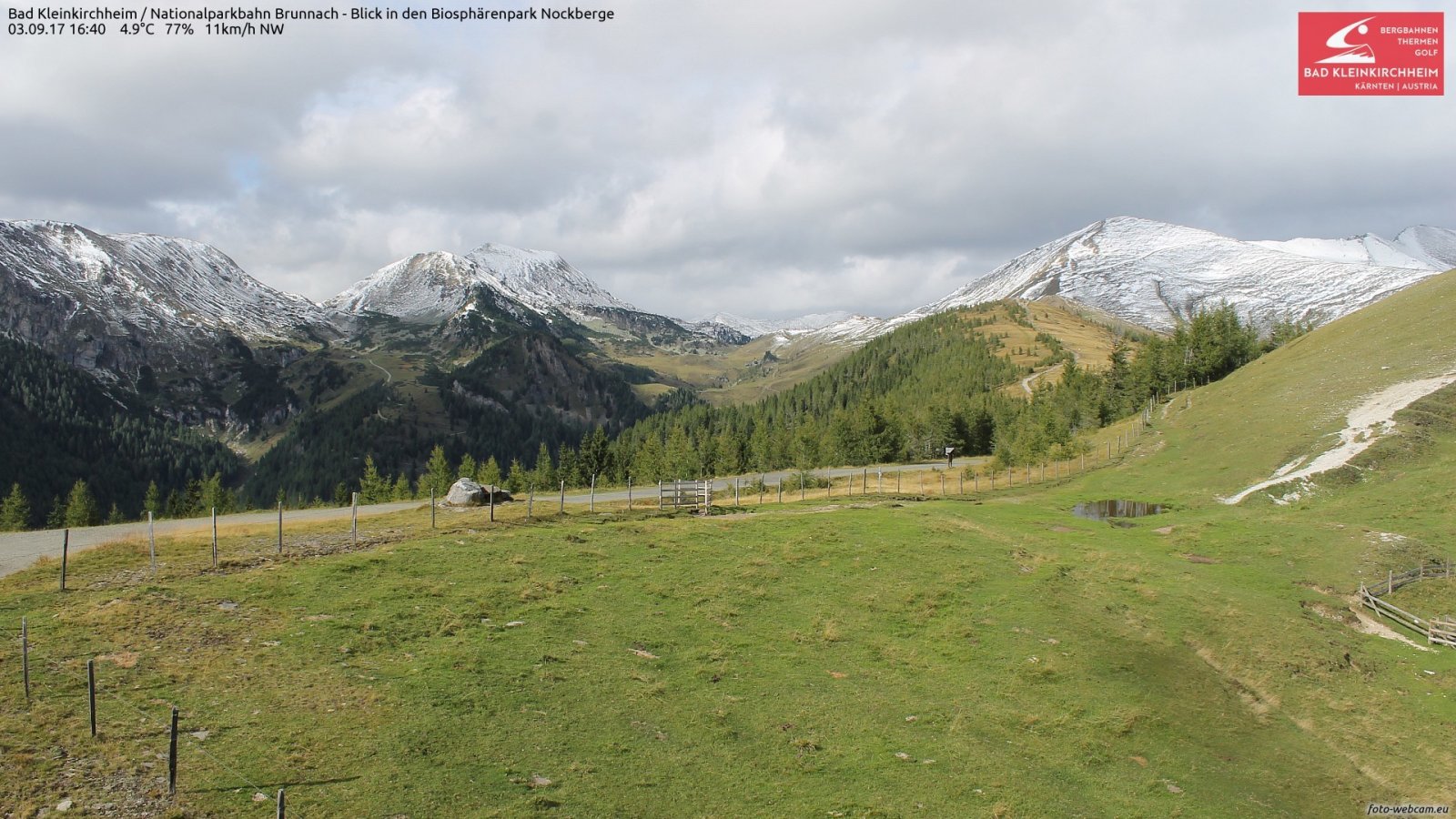 Karintiában is hullott egy kevés hó, a hóhatár BKK környékén