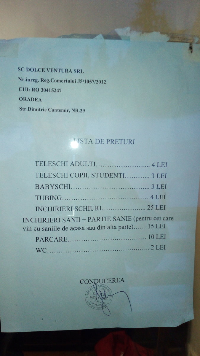 Szolgáltatások árai