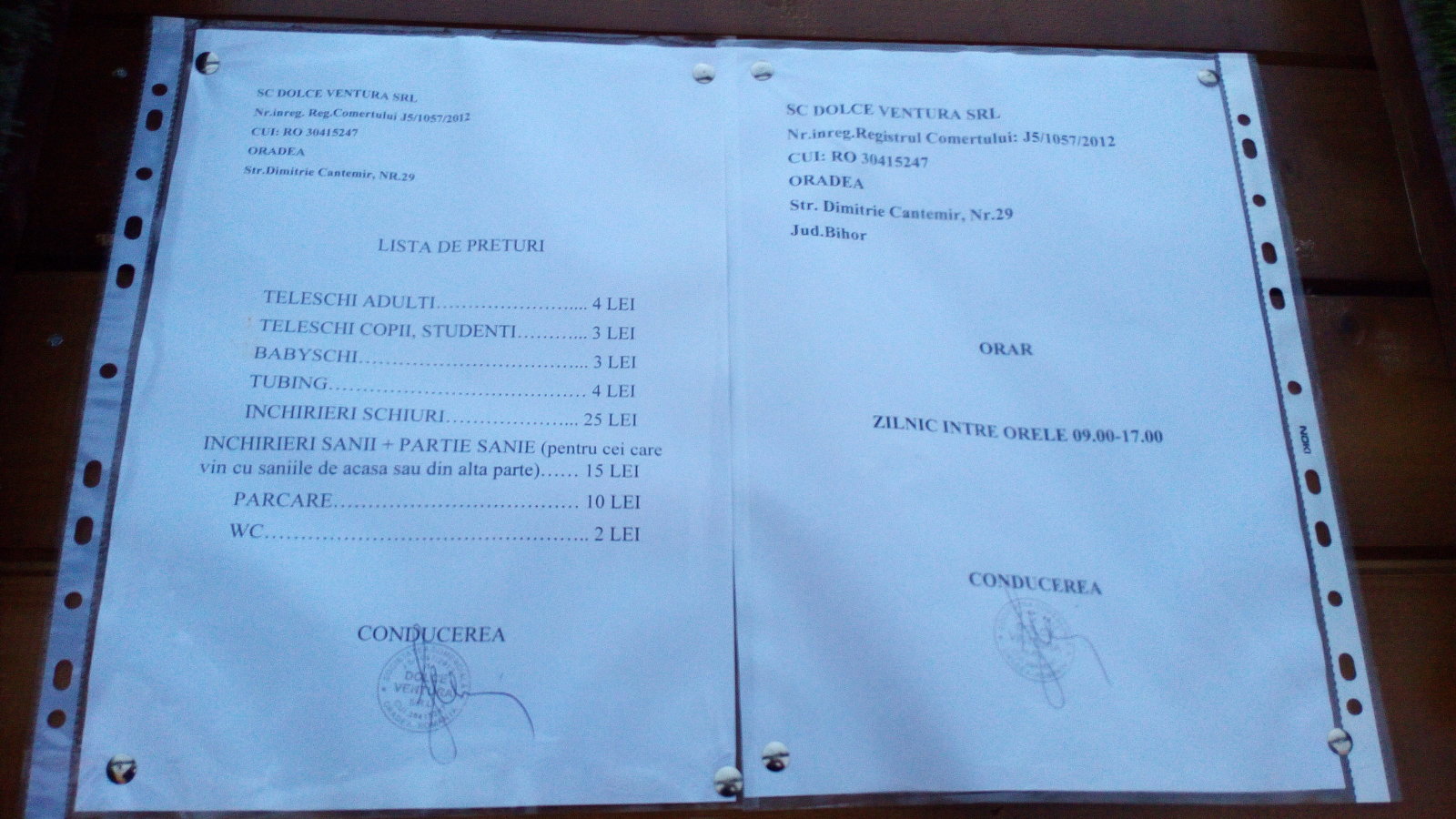 Szolgáltatások árai