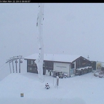 Sölden 1368 méteren