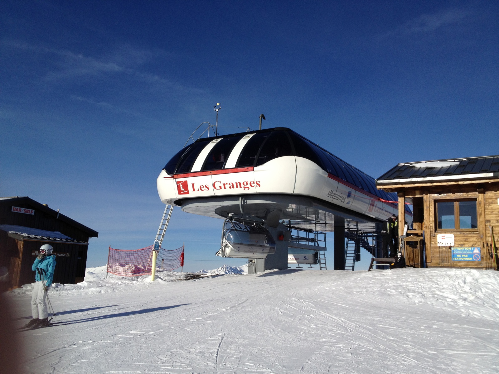 Les Granges felvonó a 3 Marches-en