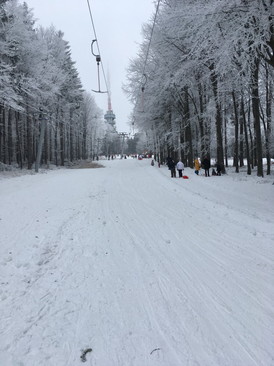 Szánkó-party Kékesen