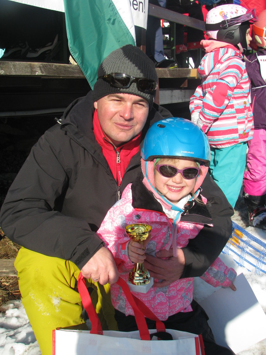 Német Balázs is jelen volt kislányával