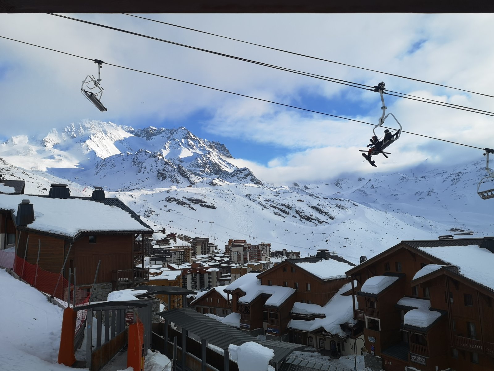 Az apartman teraszról...