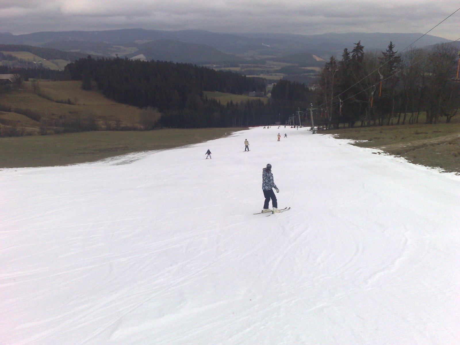 a pálya alsó szakasza