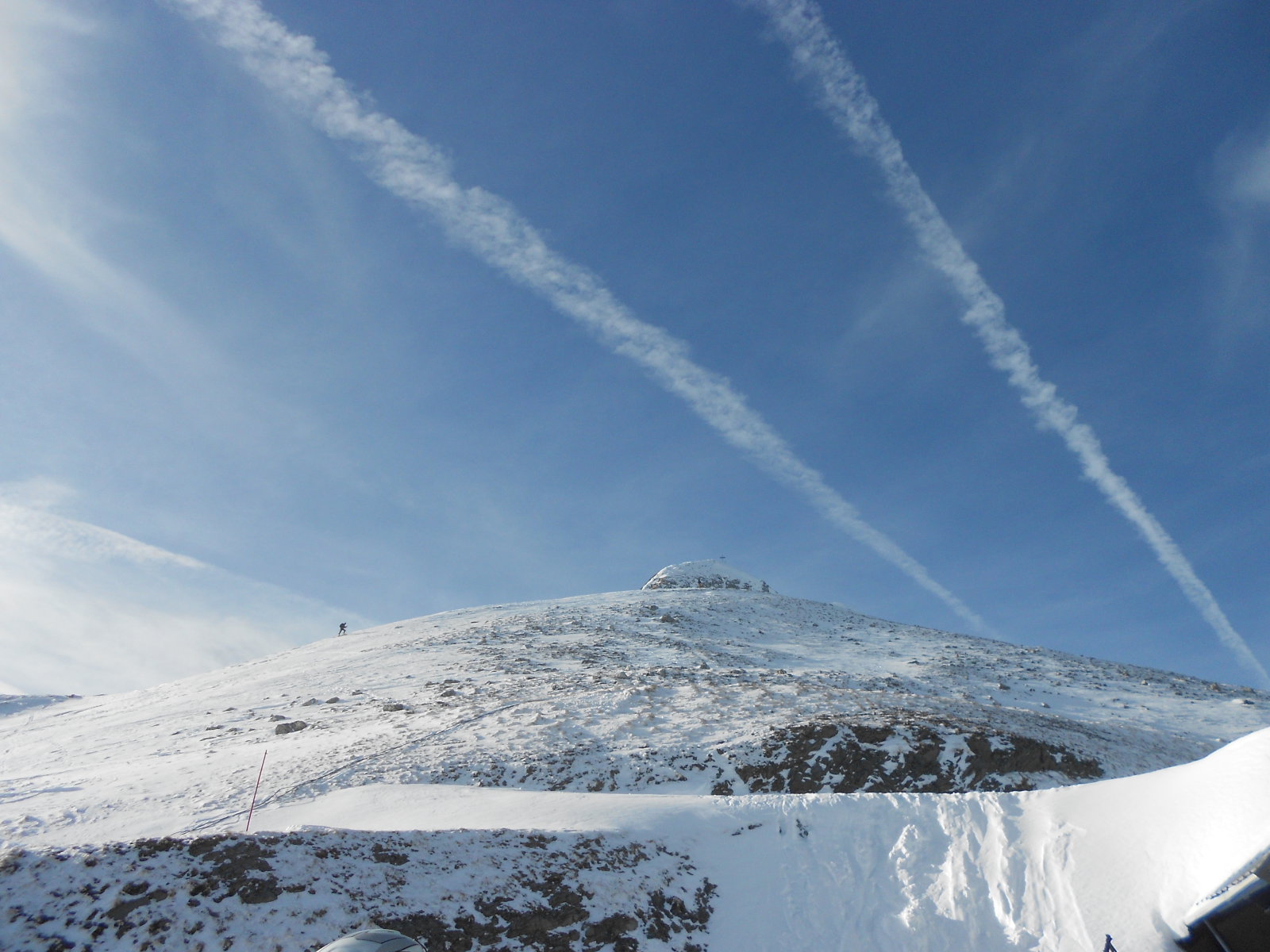 Sítúrázók törnek a csúcs felé