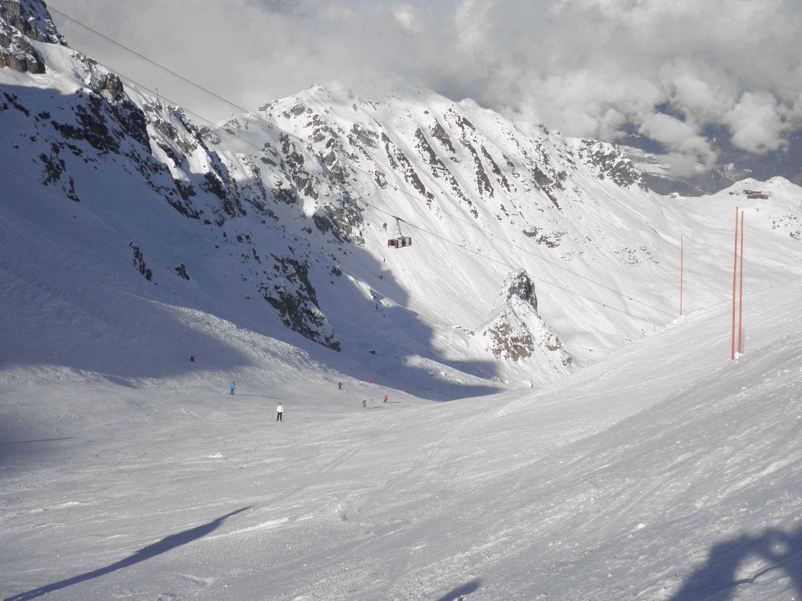 Saulire kabin középen