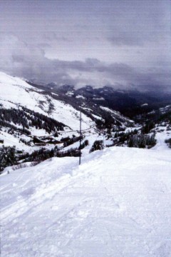 Visszafelé Menuires felé