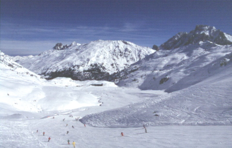 Le Meribel felé