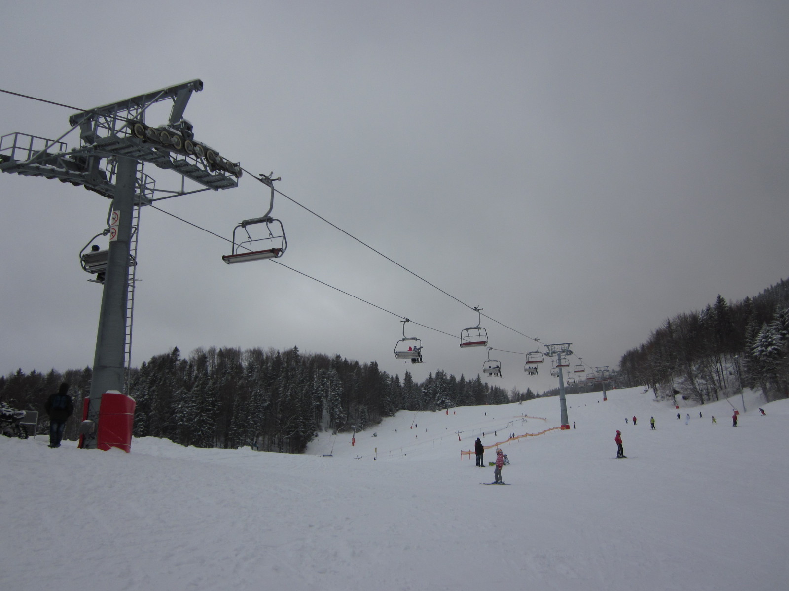 Králiky büszkesége a 2009-ben átadott új négyszemélyes ülőlift