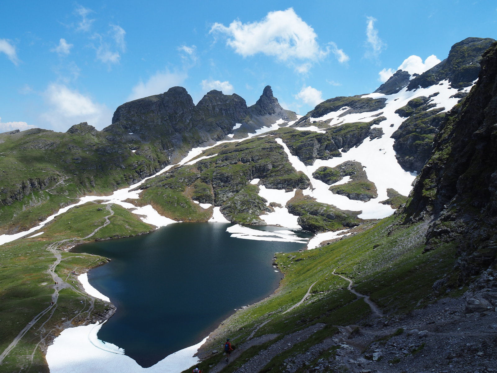negyedik tó a Schwarzsee