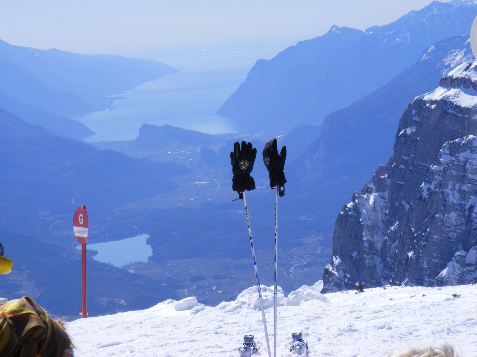 Garda tó a Paganella csúcsról