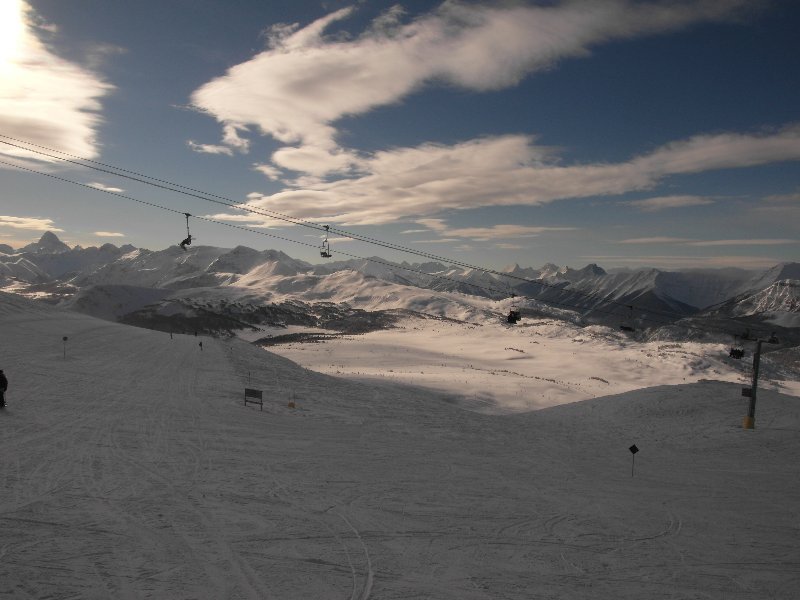 Lake Loise - a hátsó katlan