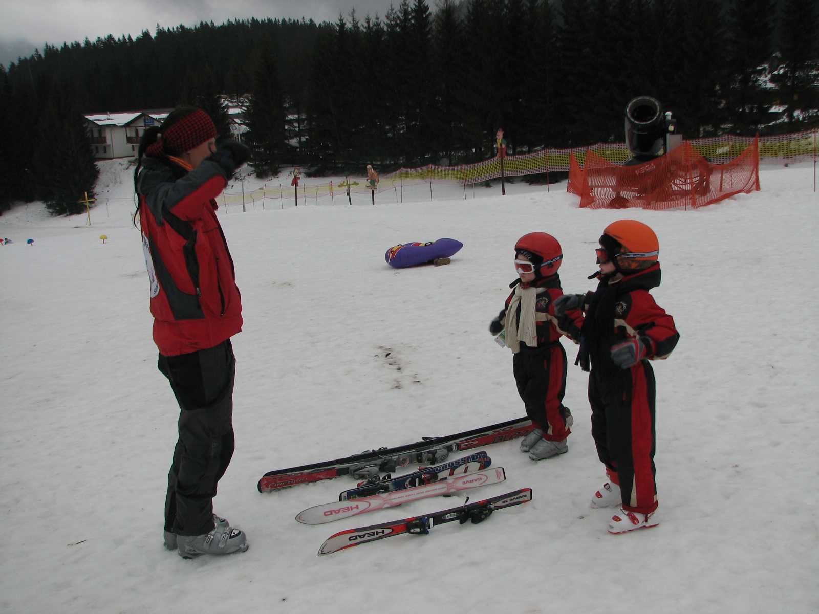 Bemelegítés az oktatóval