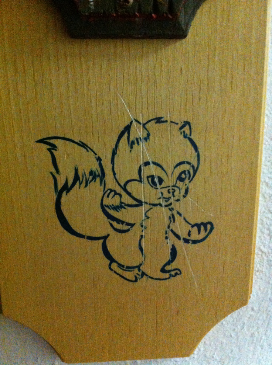 néha mókust is látni a sípályákon