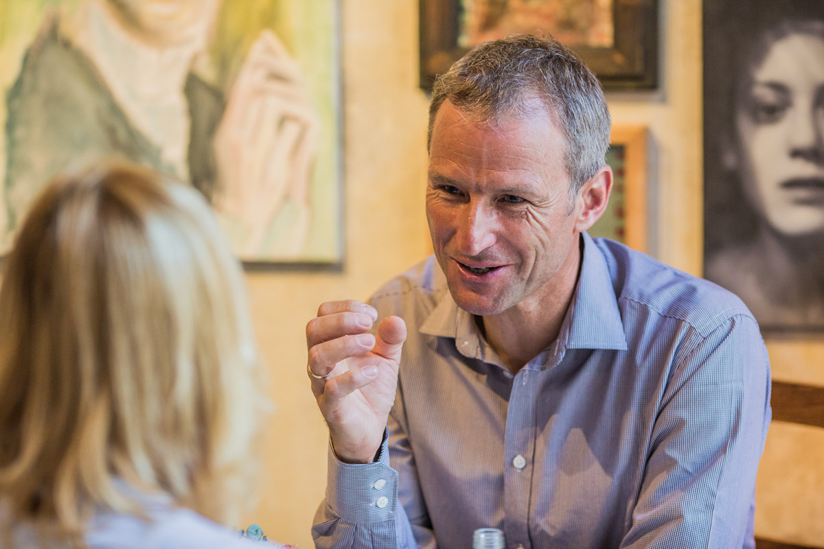 Hubert Strolz interjút ad Budapesten | Fotó: Földházi Árpád