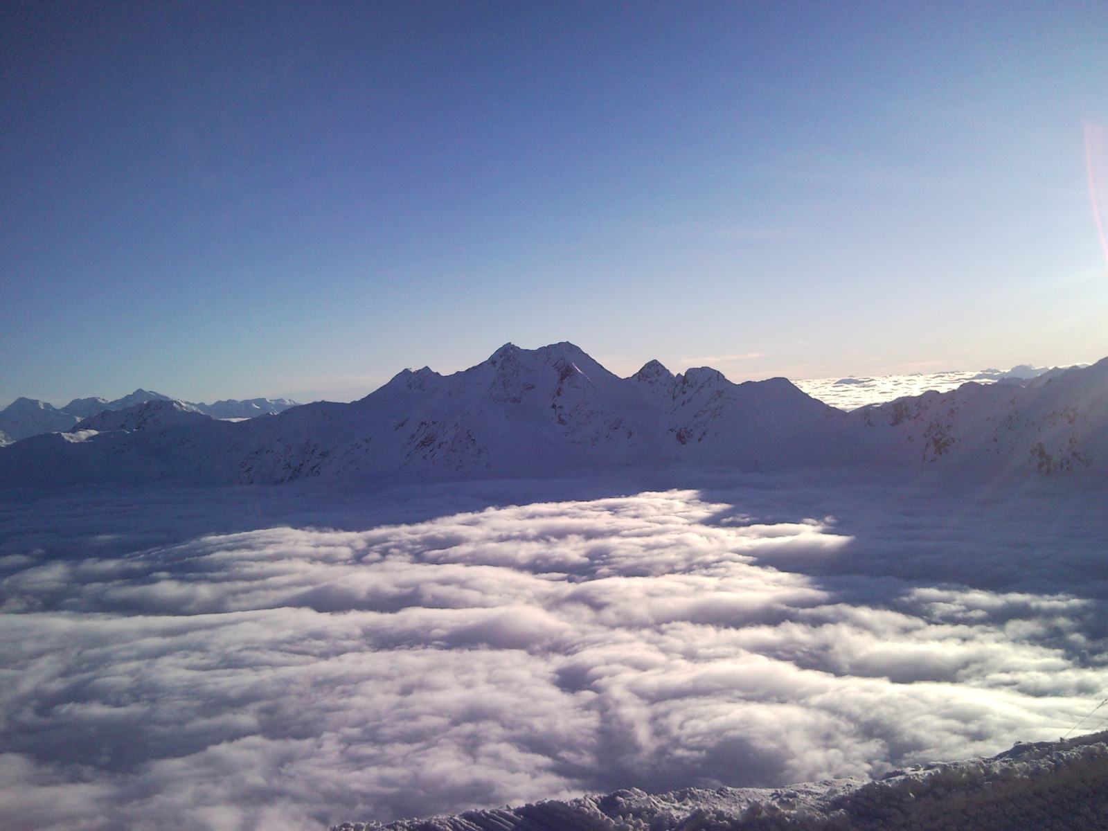 A felhők felett :-)