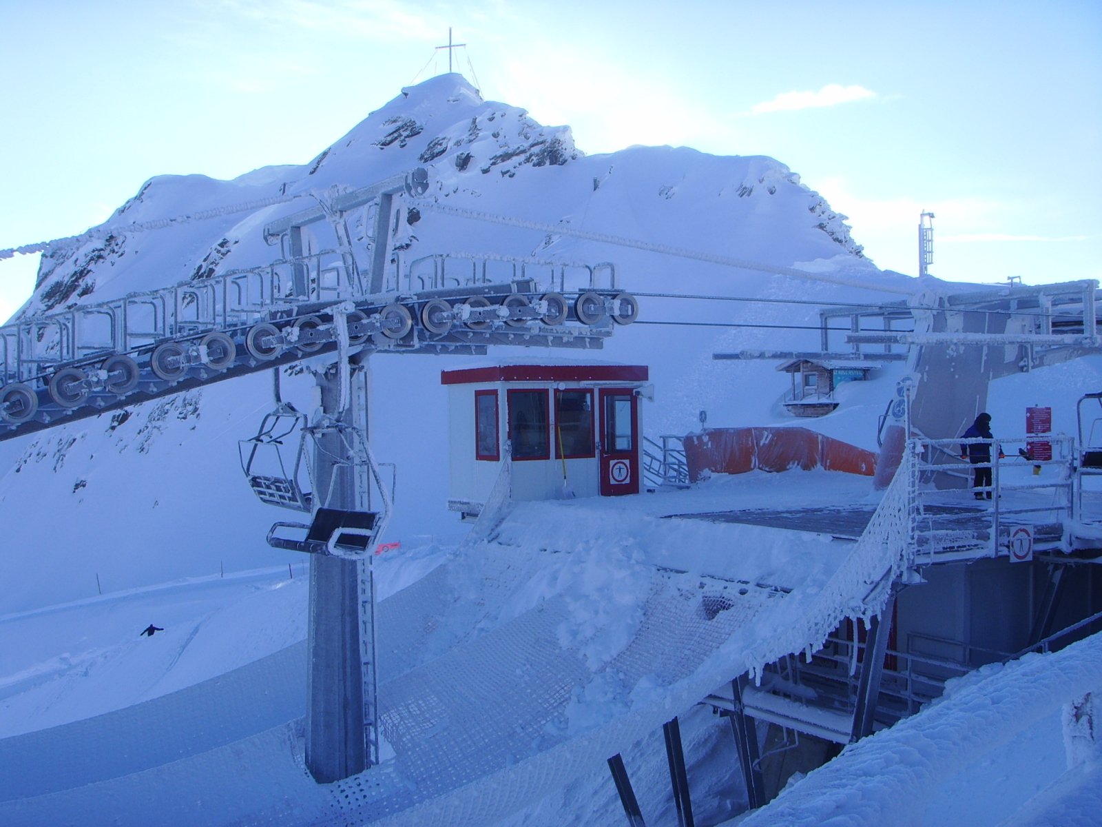 Napos, de kissé hűvös a reggel. Mínusz 26 fok!