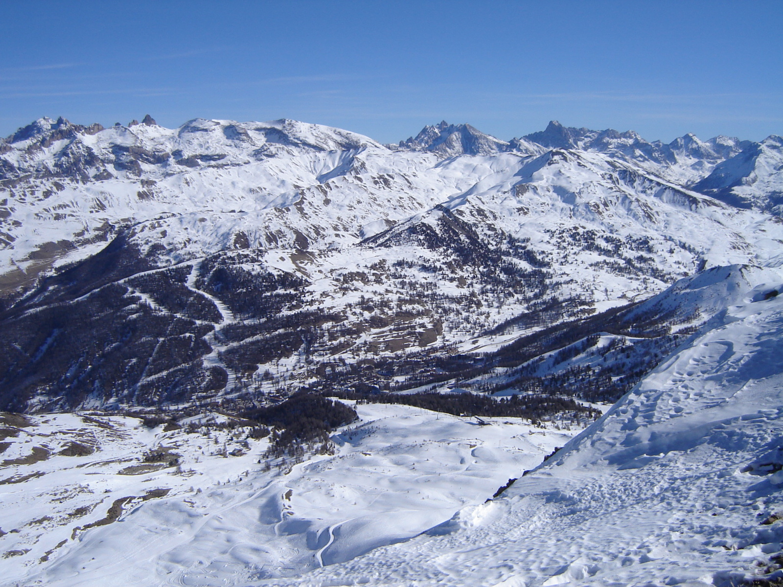 KILÁTÁS A PIC DE CHABRIERES-RŐL