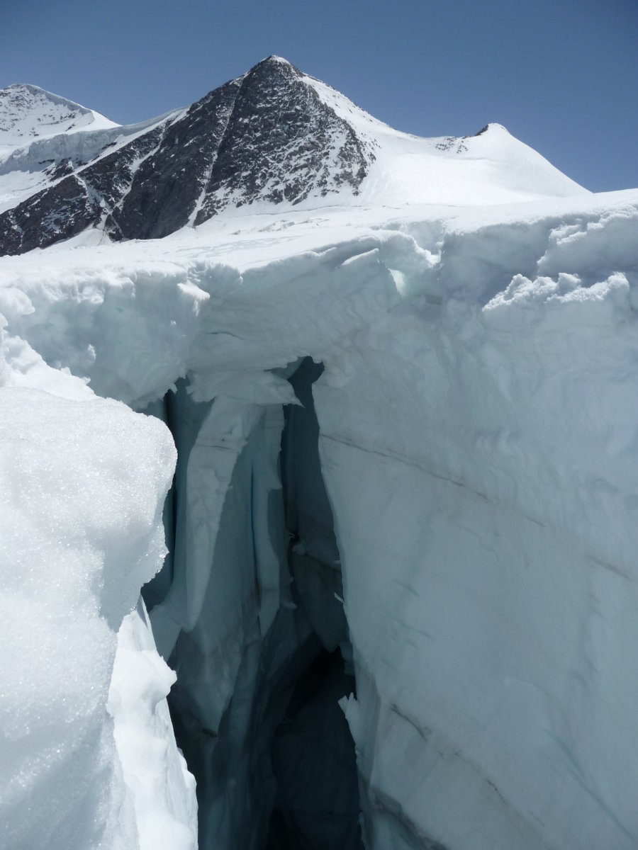 Schlaten gleccser -hasadék