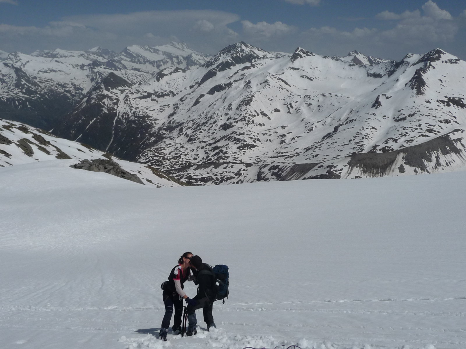 Csók a gleccseren
