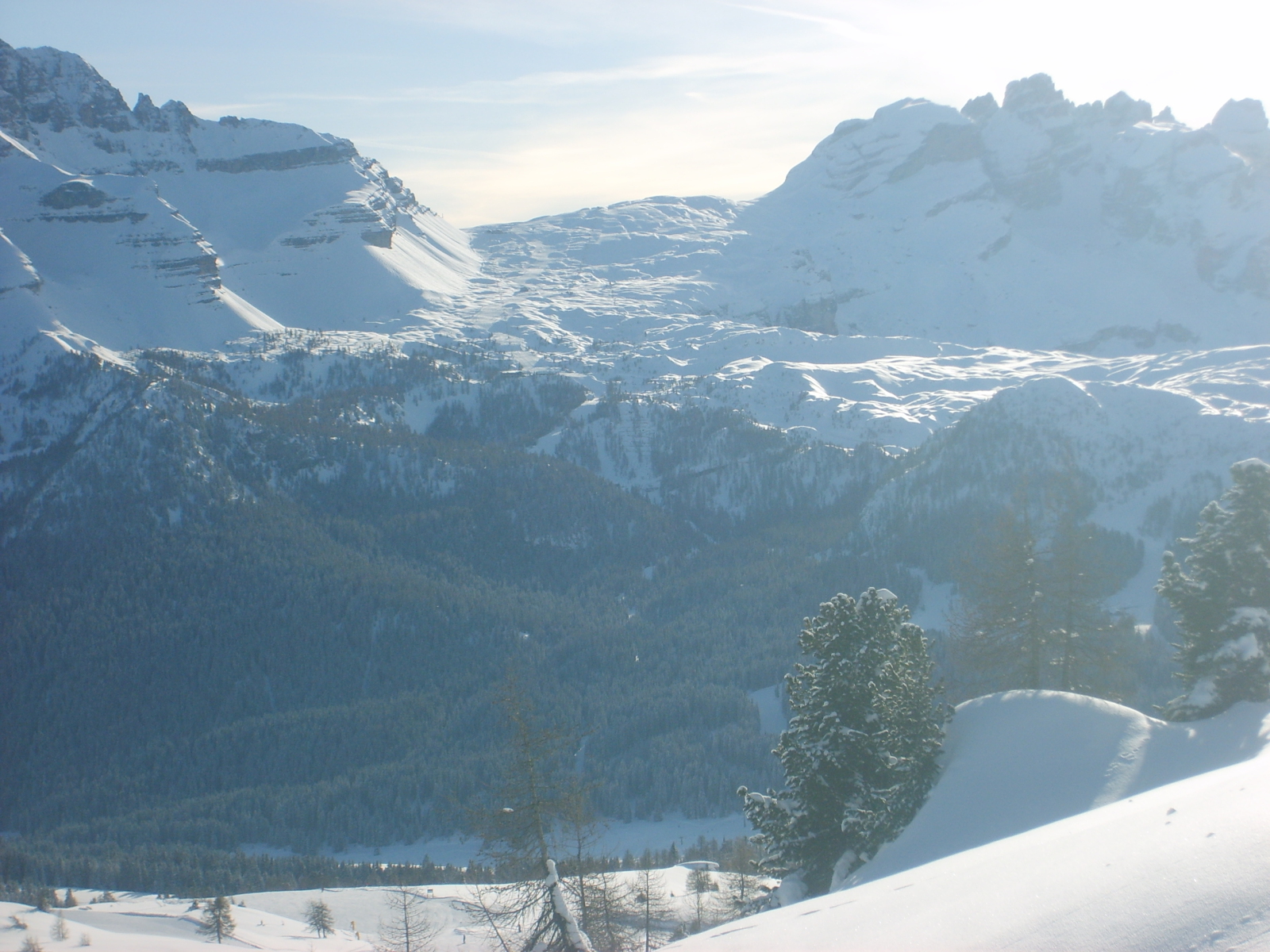 A Grosté reggel, a Pradalago-ról.