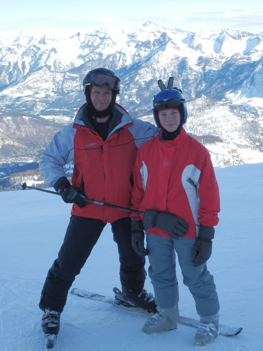 Kis bohóckodás a Col Du Bal oldalán