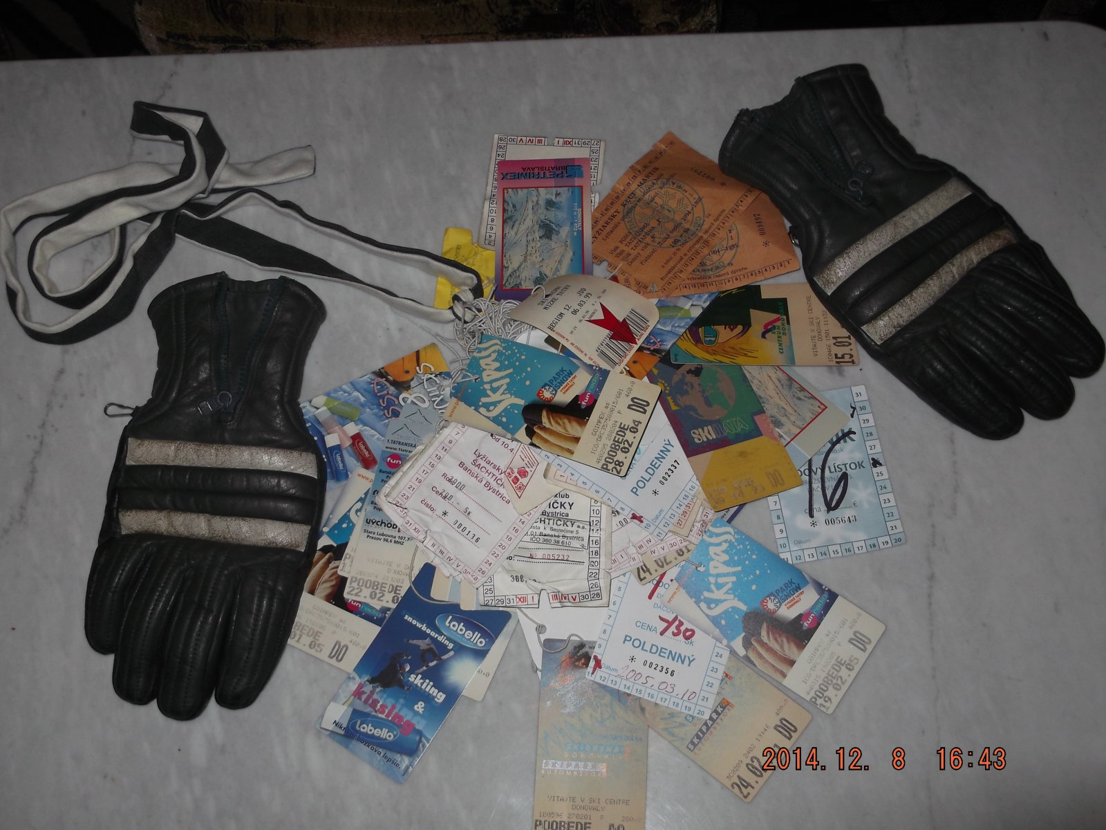 Síbérletek, relikviák