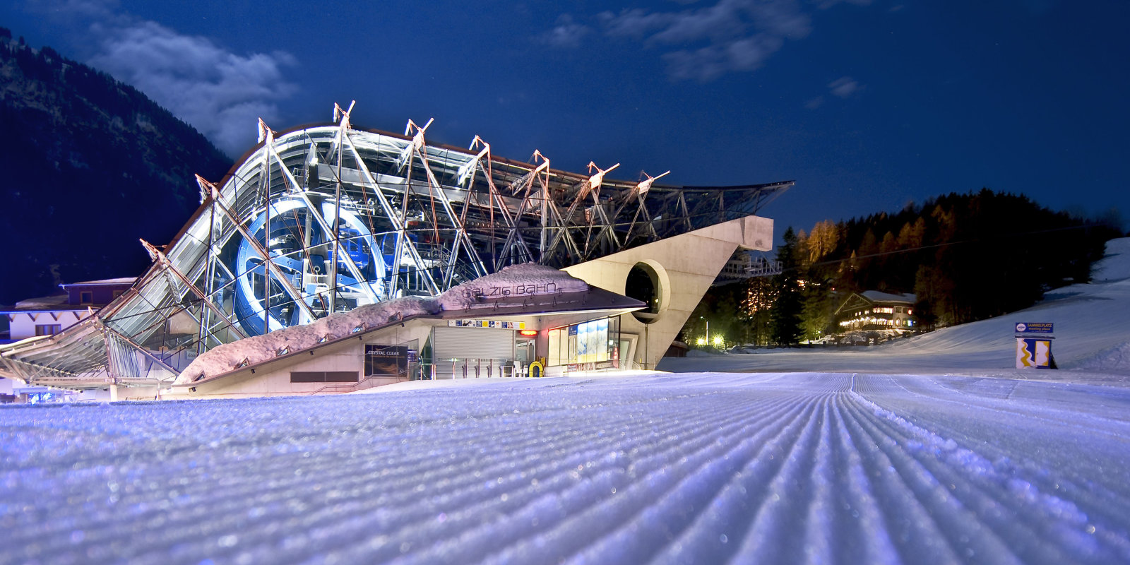 A keréken átforduló lift St. Antonban | Fotó: doppelmayr.com