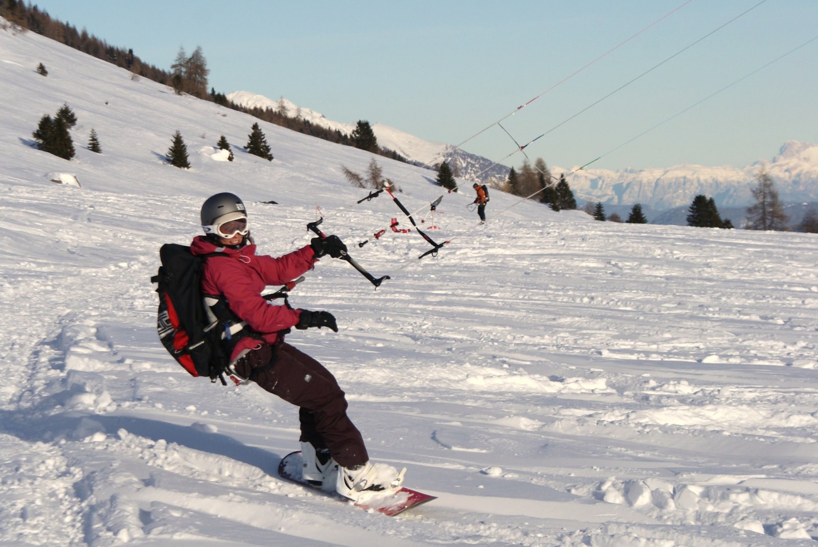 Snowkite