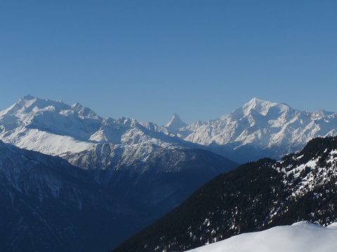 középen a Matterhorn