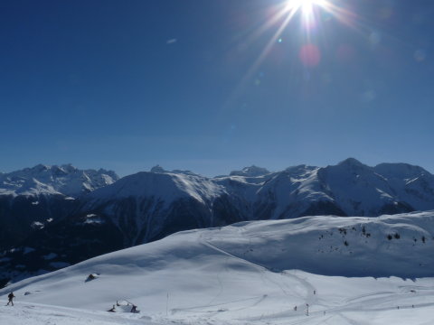 dél felé az Olasz határ látszik