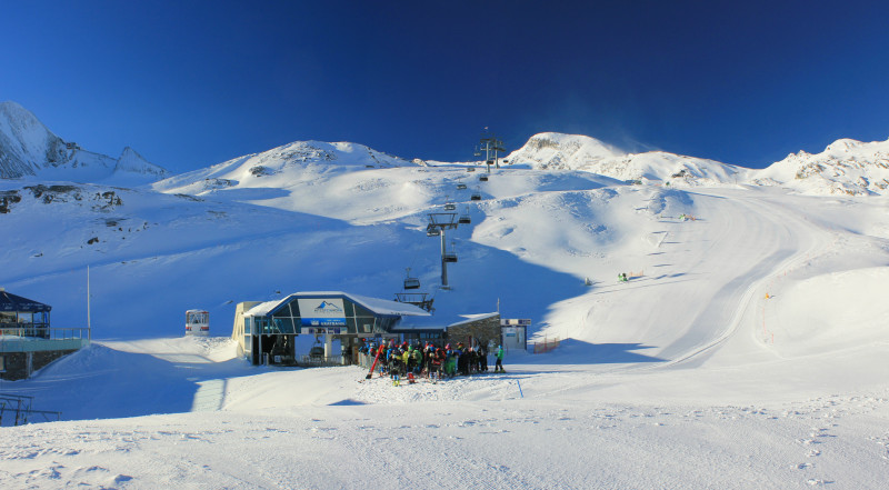Remek hóviszonyok a gleccsereken - Fotó: Stánicz Balázs - Kattints a képre a nagyításhoz
