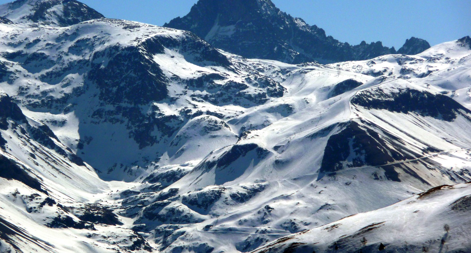 Les 2 Alpes távolról