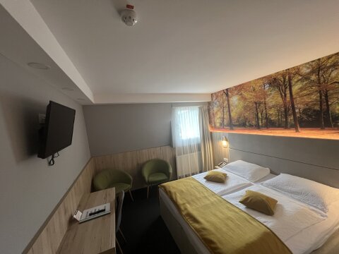 Felújított kétágyas szoba