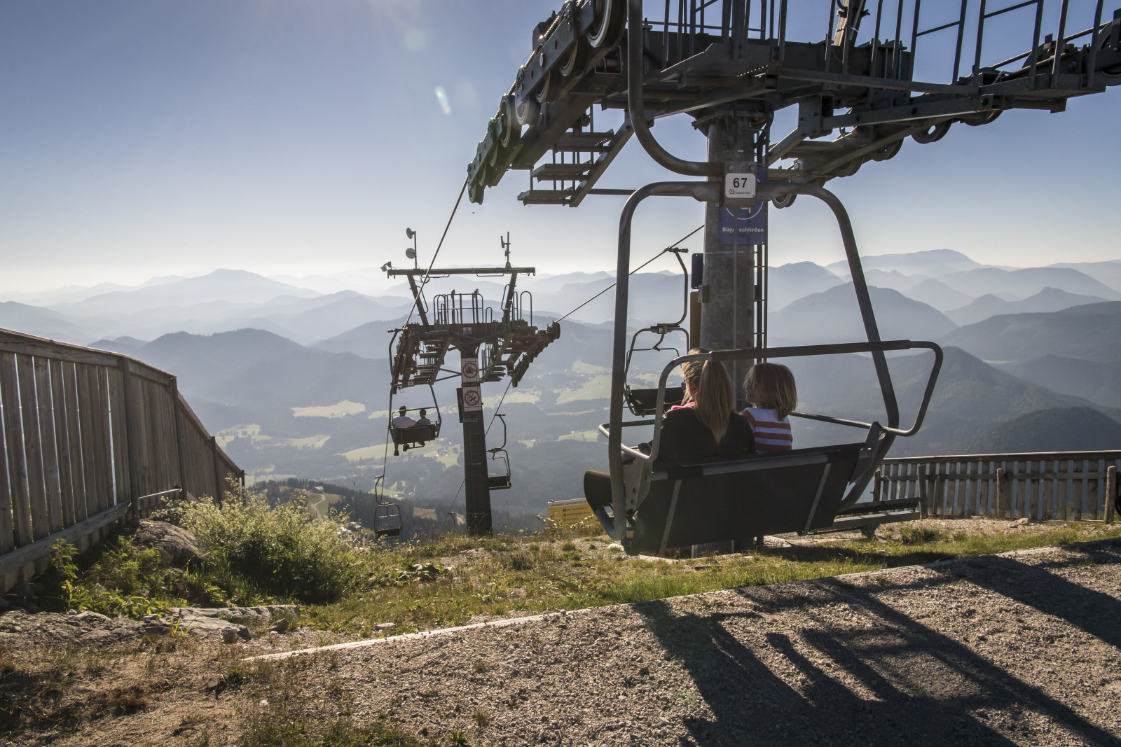 Kétüléses felvonó Gemeindealpén |© Niederösterreich-Werbung/ Robert Herbst