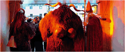 Krampusz Fesztivál © Mostviertel Tourismus/weinfranz.at