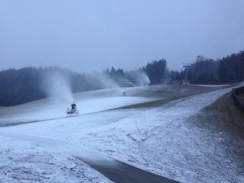 Gemeindealpe: beindították itt is a hóágyúkat - Kattints a képre a nagyításhoz