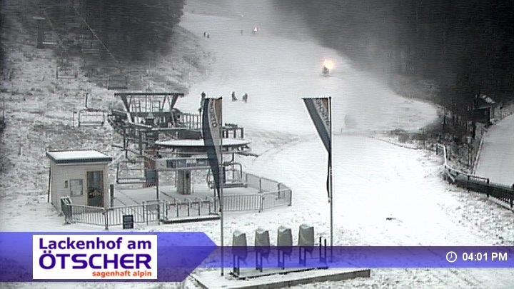 Lackenhof: vasárnap délutáni hóágyúzás - Kattints a képre a nagyításhoz