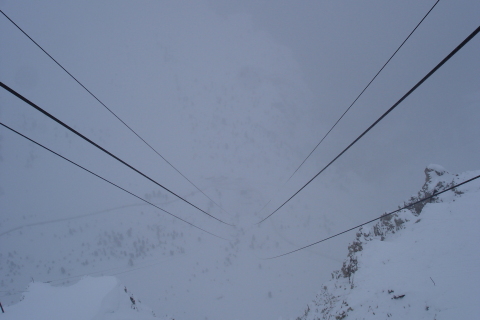 A Lagazoui csúcson.